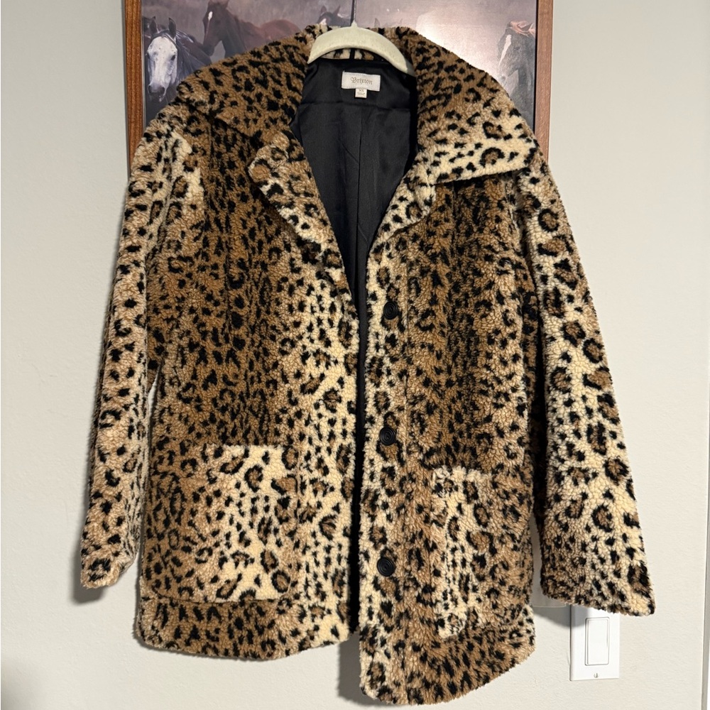 Brixton Leopard Jacket